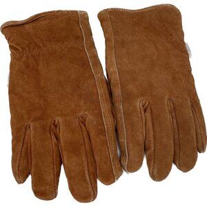 THE FAIRFIELD LINE Men's Leather Gloves Shearling Lining XL Brown